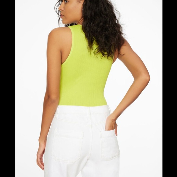 Dynamite Sabina Muscle Seamless Ribbed Bodysuit - Picture 4 of 12